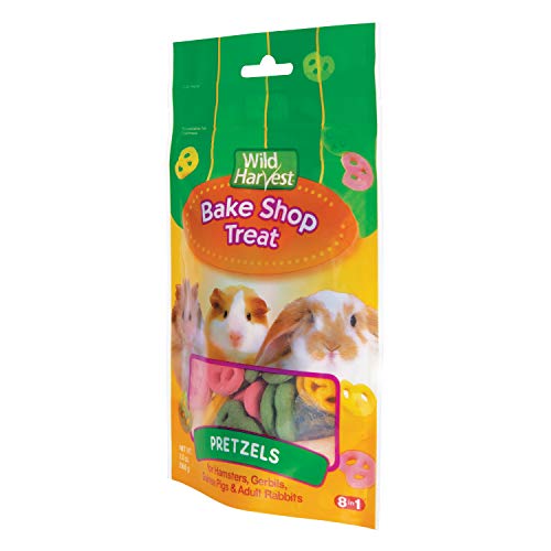 WILD HARVEST FOOD AND UNIQUE EDIBLE TREATS FOR GUINEA PIGS, HAMSTERS, GERBILS, AND ADULT RABBITS