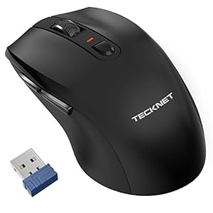TECKNET Wireless Mouse, 2.4GHz TECKNET Wireless Mouse, 2.4GHz