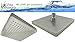 Vida Alegría RAIN Shower Head; 8-Inch Soft Rain; 2.5 gpm (Nickel, Brushed)