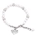 LParkin Mother of The Groom Gifts Pearl Bracelet Wedding Gift for Mom Mother in Law Jewelry