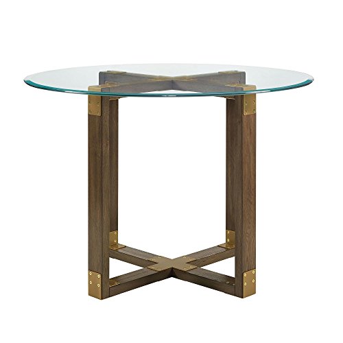 Top 10 Round Wood Dining Table With Glass Top of 2020 No Place Called