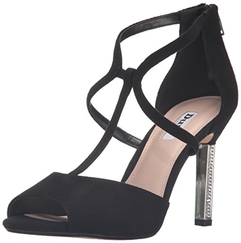 Dune London Women s Melody Dress Sandal, Black Suede, 39 EU/8 M US
