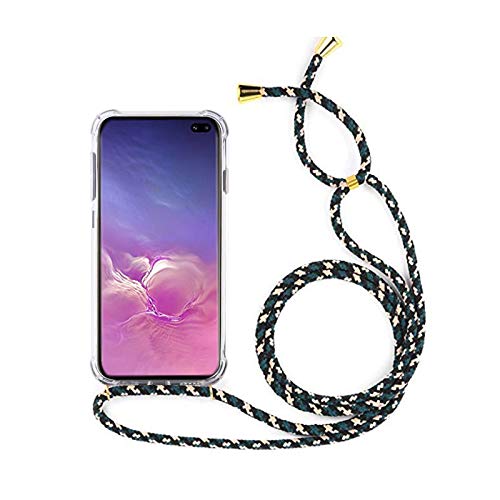 Case with Mobile Phone Chain for Samsung Galaxy S20 6.2 Inch Adjustable Length Thin Cover Protective Case Outdoor Shoulder Bag Made of TPU Shockproof Extra Protection Robust