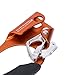 WILDKEN Climbing Hand Ascender Outdoor Mountaineering Tree Arborist Climbing Rappelling Equip Hand Ascender for 8-12MM Rope Left Right Hand Ascender