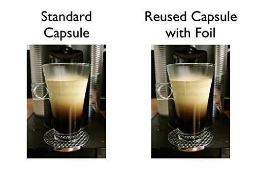 My-Cap Foils to Reuse Capsules for Nespresso VertuoLine Brewers
