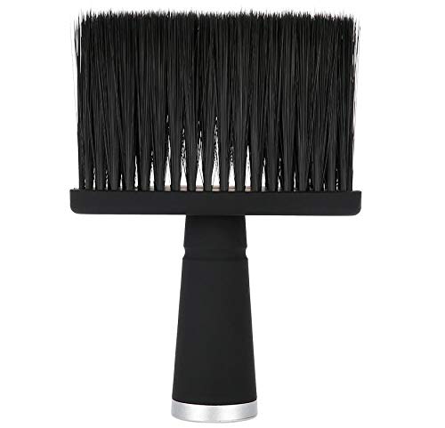 great-fyl Barber Neck Duster Brush Soft Hair Hairdressing Hair Cutting Cleaning Brush Black