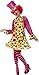 Smiffys womens Clown Lady Adult Sized Costume, Multi-colour, 10/12 US