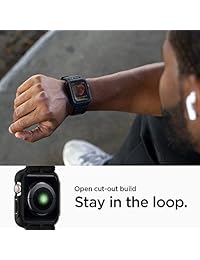 Spigen Rugged Armor Pro - Funda para Apple Watch de 1.732 in