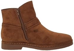 Bella Vita Women's Izzy Boots, Cognac Suede, 12 Wide