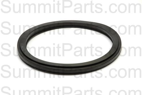 BLACK GLASS GASKET FOR WASCOMAT WASHERS W73, W74, W75, W105, W123, W124