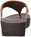 FitFlop Women's Lulu Thong Sandal,Toffee Tan,7 M US