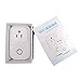 HEANTTV S20 wifi Wireless Remote Control Switch Smart Timer US Plug Smart Home Power Socket Via App Phone White (S20)