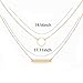 Zealmer Daycindy Multi-layer Pendant Chain Long Layered Necklace Jewelry For Women