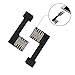 GVKVGIH Dual SIM Card Micro SD Card Adapter (2 Pcs) for Android Smartphone,Ultra-Slim SIM Card Extender for Samsung S7 / S7 Edge / S8 / S8+ Huawei Mate7/8/9 Xiaomi Lenovo (Micro to Nano)
