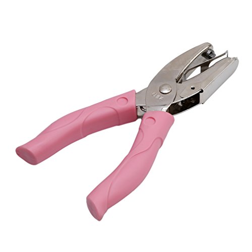 OrliverHL Stainless Steel 1-Hole Puncher Single Hole Punch for Belt, Leathercraft, Paper, Scrapbooking,Star Hole