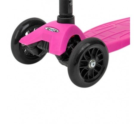 Micro Kickboard - Maxi Original 3-Wheeled, Lean-to-Steer, Swiss-Designed Micro Scooter for Kids, Ages 5-12, Pink - Thumbnail 6