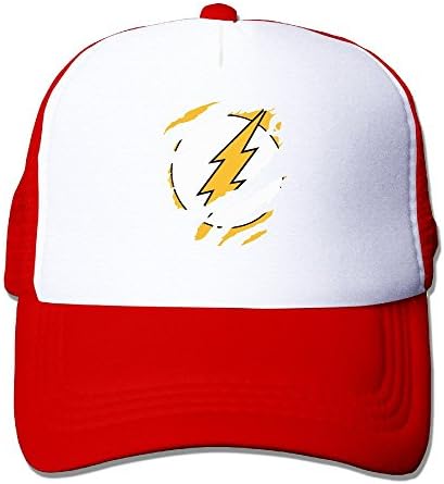 YYAASHOP Unisex Creative Flash Super Hero Trucker Hats Snapback Caps
