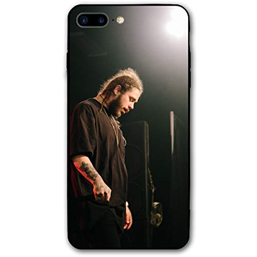 Post Malone Personalized Screen Protector Rugged Cover Dust-Proof Shockproof Drop-Proof Scratch-Resistant Shell for Apple iPhone 8 Plus Case 5.5 Inch