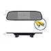 Backup Camera and Monitor Kit, 4.3 inch Rear View Mirror Monitor and License Plate Reverse Camera with Waterproof IP68 for Van, Pickup, Trailer, Trucks etc.