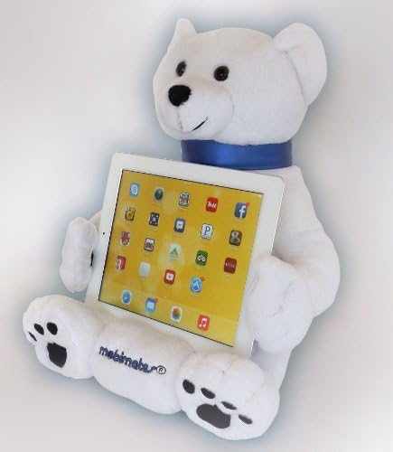 LAP PRO - MOBIMATES: Universal Lap Stand/Toy for ALL Tablets, Ereaders & Books. iPad Air, iPad Retina, iPad, iPad 2, iPad 3, iPad 4, Nook, Galaxy, Nexus, Xoom, Acer. -Adjustable Angle 30-89 Deg.- (Polar Bear)