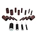 ABN Drum Sanding Kit – 20Pc Sanding Drum for Electric Drill Press Drum Sander Attachment with Spindle Sander Sleeves