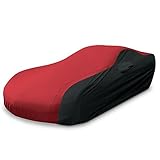 C5 Corvette Ultraguard Car Cover for Indoor/Outdoor Protection Red/Black