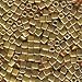 20Gr Metallic Gold Miyuki 4mm Square Cube Glass Seed Beads