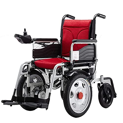 FGVDJ Electric Wheelchair Folding Handicapped Electric Wheelchair,All