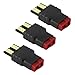 Deans T Plug Female to Traxxa TRX Male Connector Adapter No Wires RC Battery Connectors Converter Adaptors Set (3PCS)