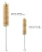 Graduated Cylinder Set - 4 Measuring Cylinder - 5ml, 10ml, 50ml, 100ml - Premium Borosilicate Glass - Contains 2 Cleaning Brushes + 3 x 1ml Glass Pipettes