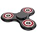 URGEAR Fidget Spinner, Toys Hand Spinner Stress Reducer Nice Gift and Great for ADD, ADHD, Anxiety and Autism Adult Children, Black/Red