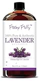 Feeling Fluffy 100% Pure Lavender Essential Oil - Large 4 oz (118 ml) - Therapeutic Grade Aromatherapy Oil - Perfect to Add to Dryer Balls