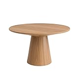 Alpine Furniture Round Dining Table for 6 – Solid