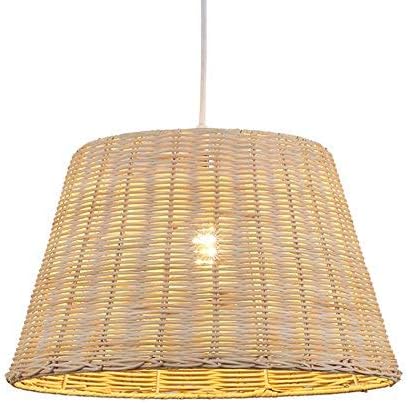 XQY Living Room Chandelier, Bar Restaurant Decoration，Illuminated Creative Personality Cane Art Chandelier Creative Manual Weaving Chandelier Balcony Restaurant Shop Decoration Chandelier Illuminatio