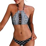 HOT Sale!Women's Bikini Set,Canserin Womens Print Bandage Two-piece Bikini Swimsuit Beachwear
