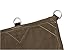 5x7 18oz Heavy Duty Canvas Tarp with D-Rings - Water, Mold, and Mildew Resistant (5x7)
