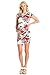 My Bump Women's Various Printed Slim Fit Maternity Mini Dress(Made in USA)