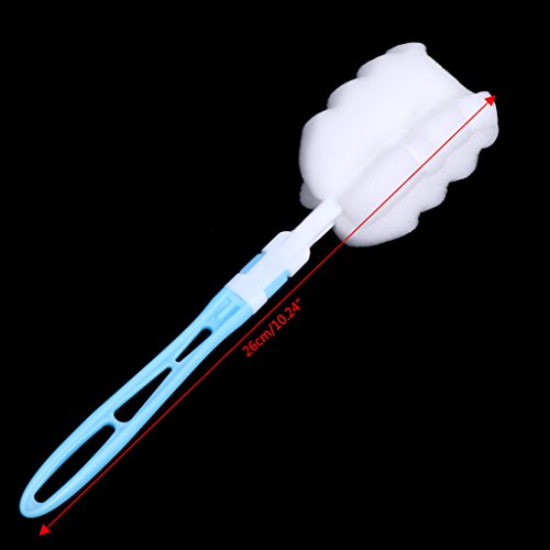 Sarora - Baby Milk Feeding Bottle Sponge Brush Nipple Cleaning Cup Scrubber Cleaner Tool