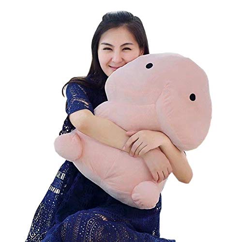 Thethan 1Pc Kawaii Cute Plush Penis Toy Doll Soft Stuffed Simulation Penis Sofa Home Decor