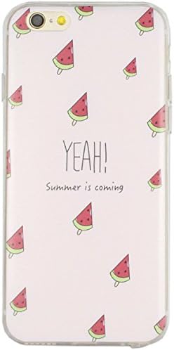GauGau Tokyo iPhone6s &amp; iPhone6 4.7 inch Ultra Slim TPU Soft Case, Small Watermelon G2-IP6S-TPU-SWM