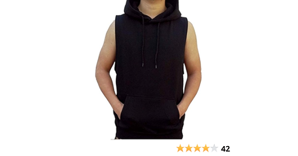 4xl sleeveless hoodie