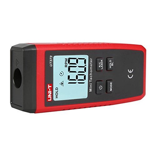 UNI-T UT373 Mini Digital Tachometer Non-Contact Tachometer Measuring Range 10-99999RPM Odometer LCD Backlight