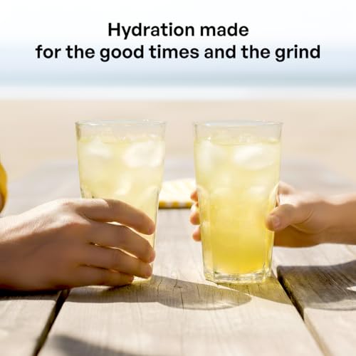 KEY NUTRIENTS Multivitamin Electrolytes Powder Sugar Free - Refreshing Lemonade Electrolyte Powder - Sodium & Energy Supplement - Hydration Powder - No Calories - 4.3 g x 90 Servings
