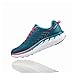Hoka One One Womens Clifton 4 Blue Coral/Ceramic Running Shoe - 8