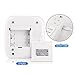 NURSAL Updated Upper Arm Digital Blood Pressure Monitor with USB Power Cable Large Backlit Digital Screen for 2 Users(240 Set Memory)