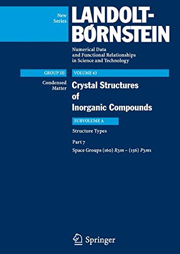 Inorganic (Landolt-Börnstein: Numerical Data and Functional Relationships in Science and Technology - New Series)