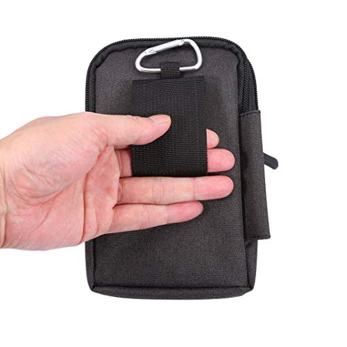 Mobiele Telefoon Riemclip Holster Heren, Heuptas voor Smartphone Mannen, 6.5" Mobiele Telefoon Heuptassen Heuptasje Zakje met Karabijnhaak Tas Portemonnee Handtas voor Reizen Wandelen Outdoor Sport - Image 7