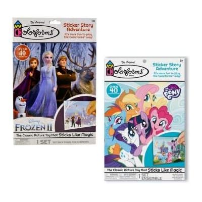 The Originak Colorforms Gift set The Original Colorforms - Sticker Story Adventure India | Ubuy