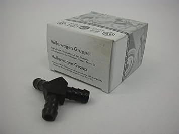 Volkswagen Original Vw Solenoid Vacum Hose Y Piece 2 5x3 7 Nos d Amazon It Auto E Moto