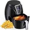 Muzili-Air-Fryer-Digital-Mini-Air-Fryer-6-in-1-Oil-Free-Healthy-Fryer-Family-Size-Capacity-OvenCooker-for-Low-Fat-Cooking-Timer-and-Fully-Adjustable-Temperature-Control-LED-Display Muzili Air Fryer, Digital Mini Air Fryer 6-in-1 Oil Free Healthy Fryer Family-Size Capacity Oven/Cooker for Low Fat Cooking Timer and Fully Adjustable Temperature Control, LED Display